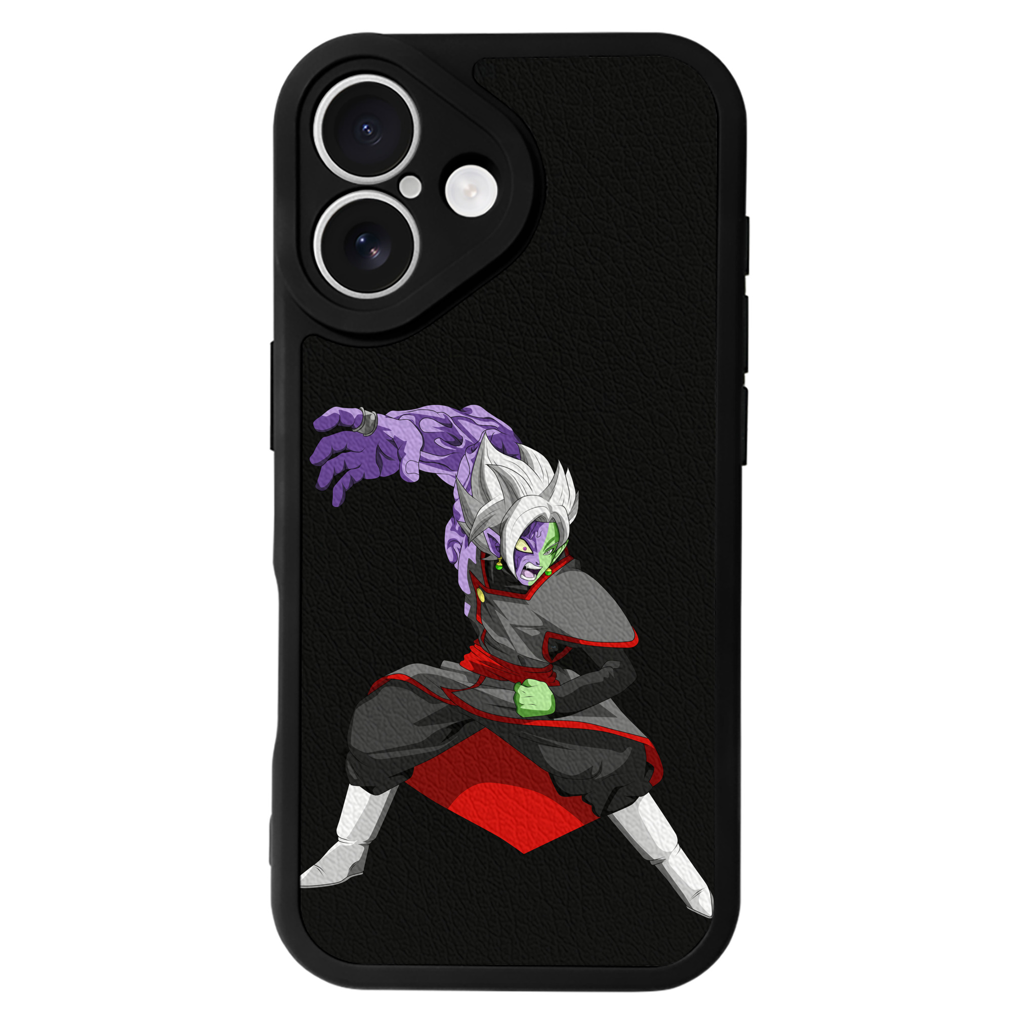 （画像用） ドラゴンボール ベジット DRAGON BALL Vegetto 【iPhone 16シリーズ対応】シリコンスマホケース（レザー調） 材質：シリコン